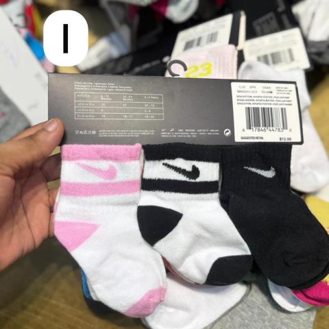 Designer socks.