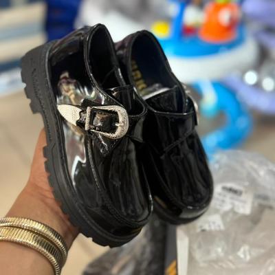 Boys Classic Black Shoes