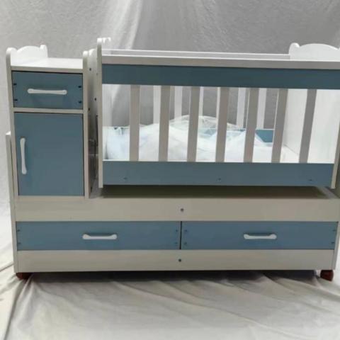 Foreign wooden bed