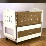 Foreign wooden bed